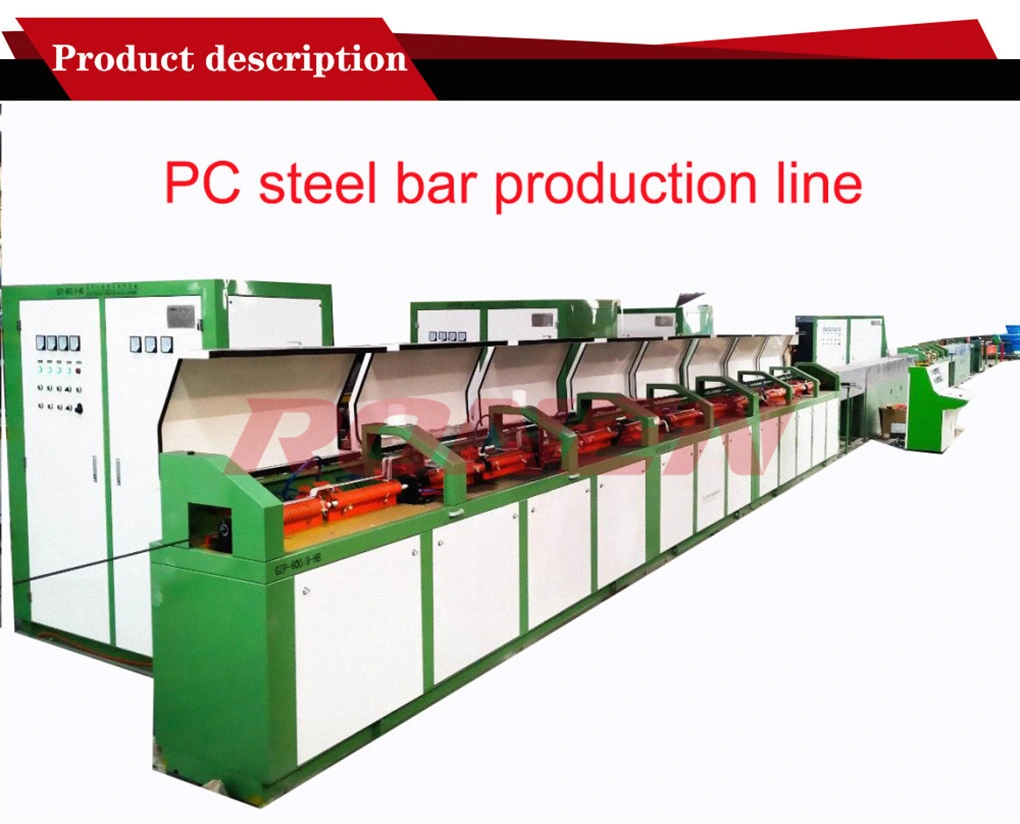 Wire Drawing and Heating Machine Equipment for Prestressing PC Steel Bar